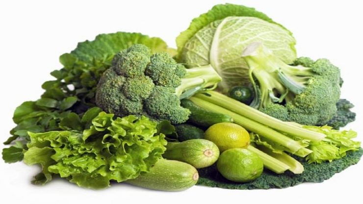 Зелені овочі