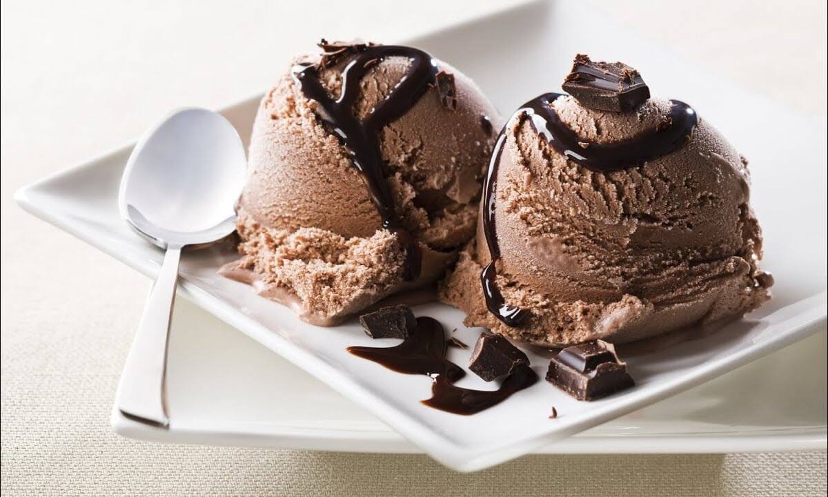 Домашнє шоколадне морозиво
